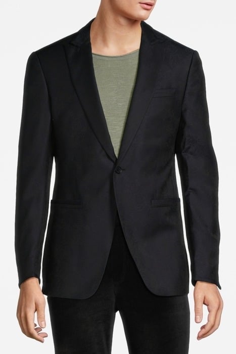JAKE FIT - ONE BUTTON NOTCH LAPEL TEXEDO MIDNIGHT 1