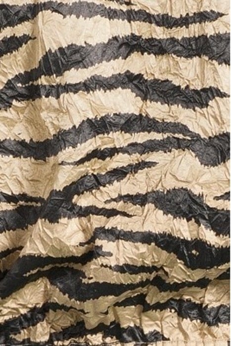 CRINKLED SATIN BLOUSE PALE KHAKI 5