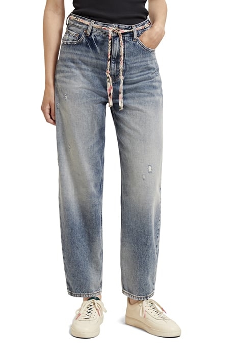 THE TIDE BALLOON JEANS — BLAUW DOWN 1