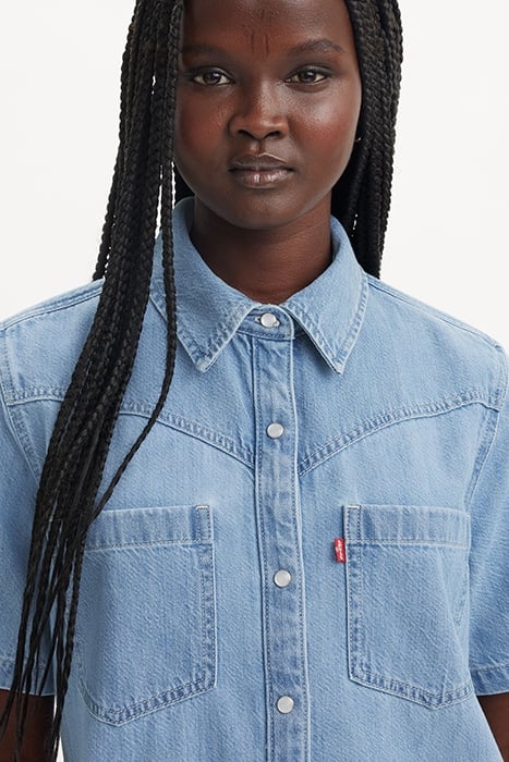 LOUISA DRESS SHIRT BLUE 6