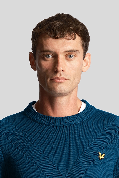 INSIGNIA CREW NECK JUMPER APRES NAVY 5