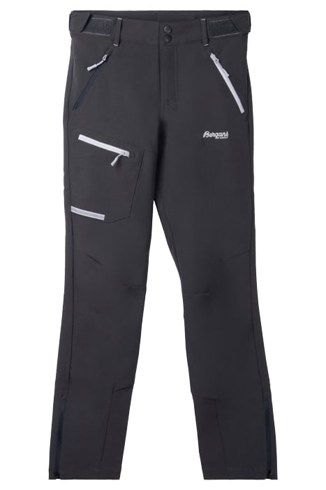 SJOA LT SOFTSHELL SOLID CHARCOAL / ALUMINIUM 1