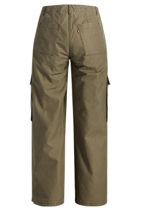 BAGGY CARGO PANT GREEN 4