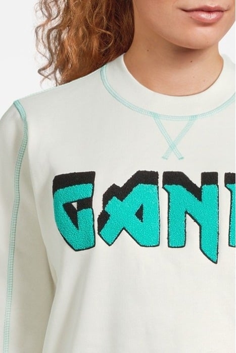 ISOLI GANNI ROCK SWEATSHIRT EGRET 4