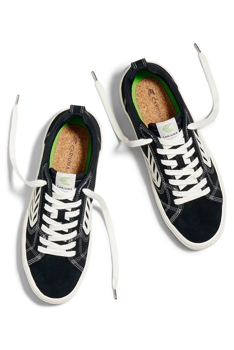 UNISEX CATIBA PRO SKATE BLACK SUEDE AND CANVAS SNEAKER 3