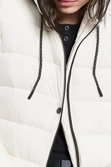 KIMI WNS PARKA L WHITE FOAM 8