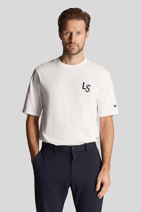 LS LOGO T-SHIRT WHITE 1