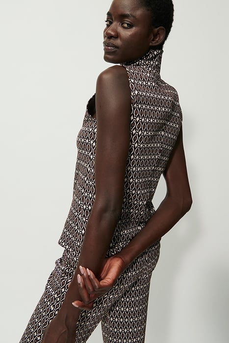 TOP FROM JACQUARD JERSEY MULTI 2