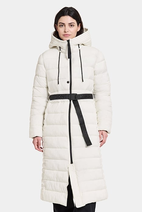KIMI WNS PARKA L WHITE FOAM 1