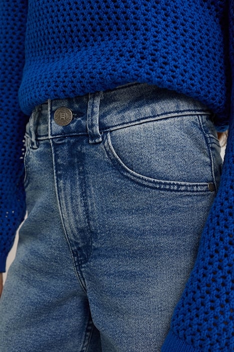 5-POCKET HIGH RISE BLUE 5