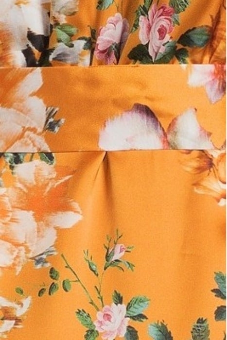 ERIKA DRESS ETHEREAL ROSES ORANG 5