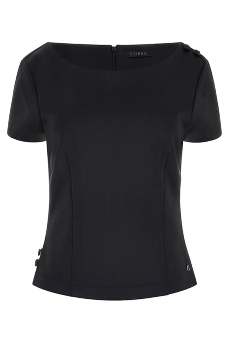 SS OTTAVIA MOCK NECK JET BLACK A996 4
