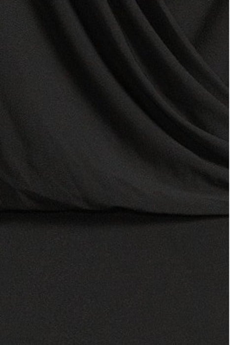 CASSIE DRESS JET BLACK 5