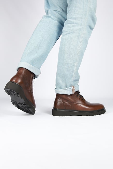 BLACKSTONE - BRODY AG314 BROWN - LACE-UPS BROWN 3