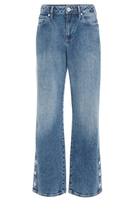 GUESS ECO MAYA PANT BUTTON MARBLE. WASH. 4