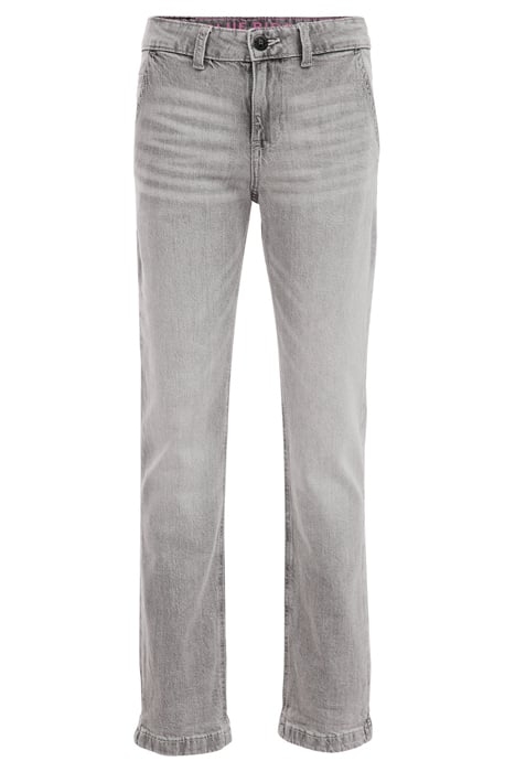 5-POCKET MID WAIST LIGHT GREY 3