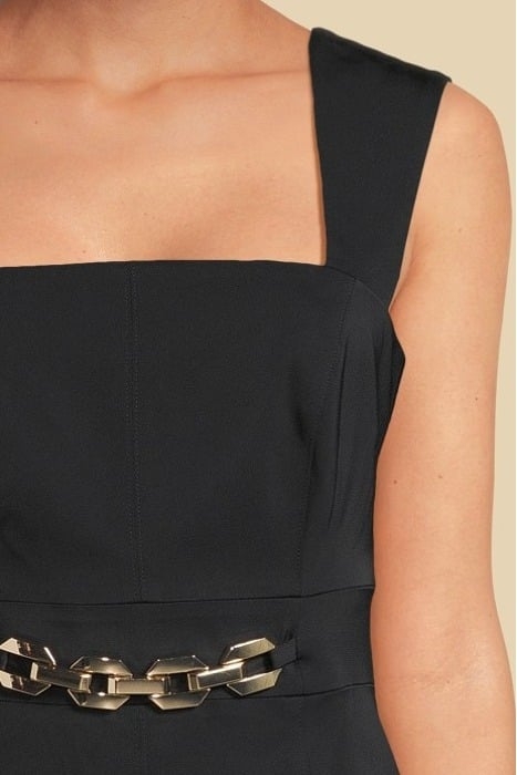 NORAH PENCIL DRESS JET BLACK 4