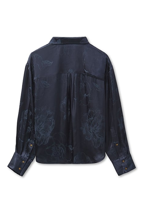 JACQUARD CROPPED SHIRT PEACOAT 4