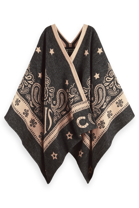 ELVIS CAPSULE - WOOL BLEND PONCHO COMBO V 4