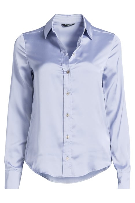 MELISSA PRINTED SHIRT DUST LIGHT BUTTON-DOWN BLUE 3