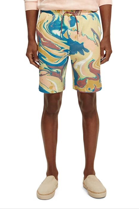 UNISEX BORN TO LOVE SHORTS MARBLE 2