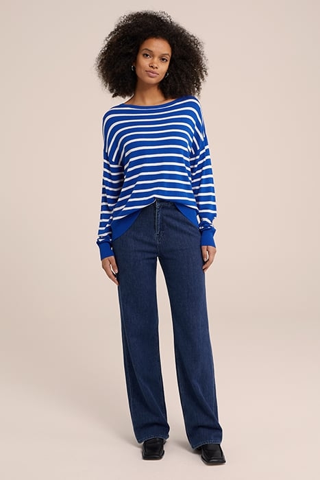 KNITTED PULLOVER COBALT BLUE 3