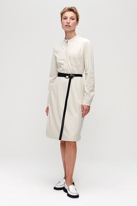 LACEY POLO DRESS LATTE 1