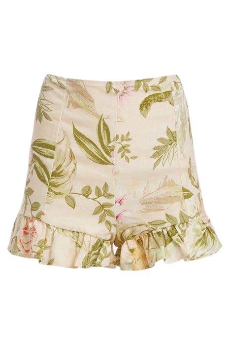 GUESS ECO MAYARA LINEN SHORT HEIRLOOM HIBISCUS 5