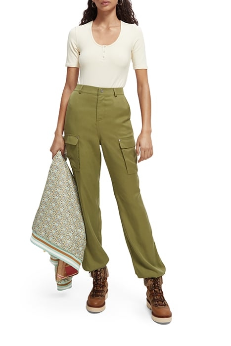 SCOOP NECK BODYSUIT ECRU 3