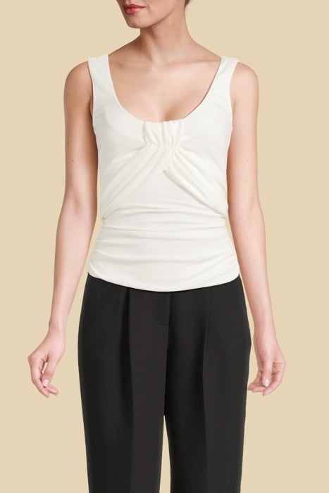 GISELLE TANK TOP PALE PEARL 1