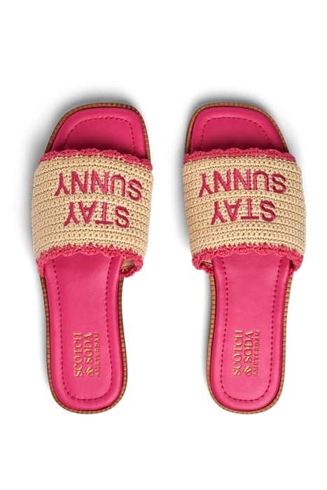 TILDA - SANDAL PINK/ECRU 4