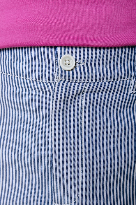 BOWEN STRIPES SHORT WHITE/ BLUE 3