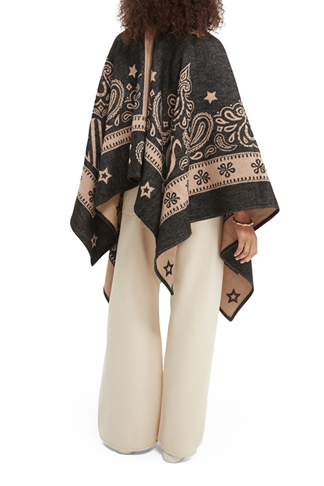 ELVIS CAPSULE - WOOL BLEND PONCHO COMBO V 3