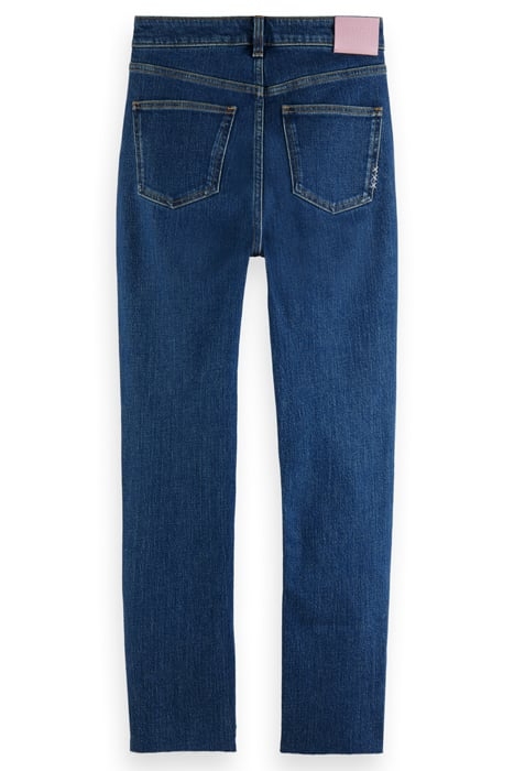 HIGH FIVE HIGH-RISE SLIM JEANS — FIFTIES BLUE 5