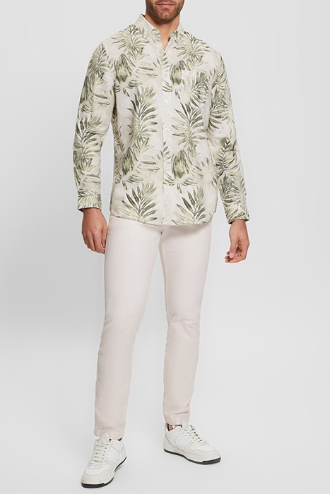 LS COLLINS AOP SHIRT MILITARY FOLIAGE 3