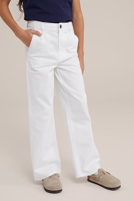 5-POCKET HIGH WAIST WHITE 1