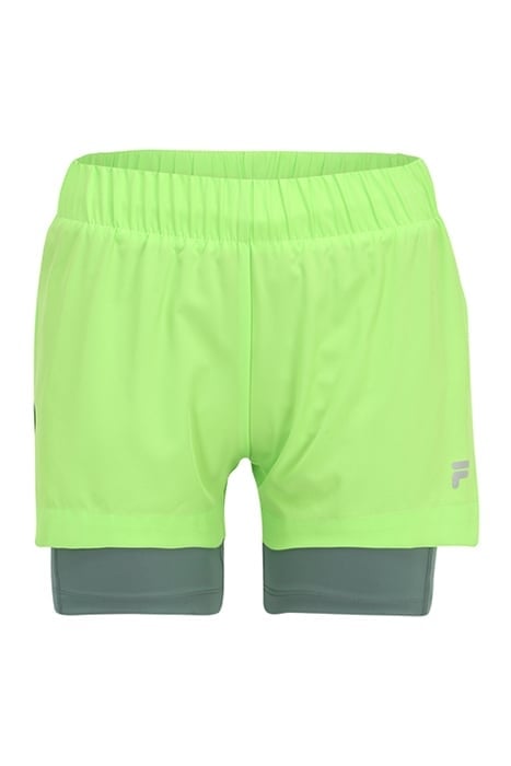 ROSELLE RUNNING SHORTS JASMINE GREEN-DARK FOREST 4