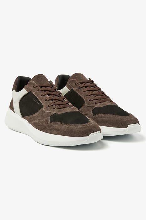 ROCKY ROAD WAVE (M) DK GREY SUEDE - BLACK 2