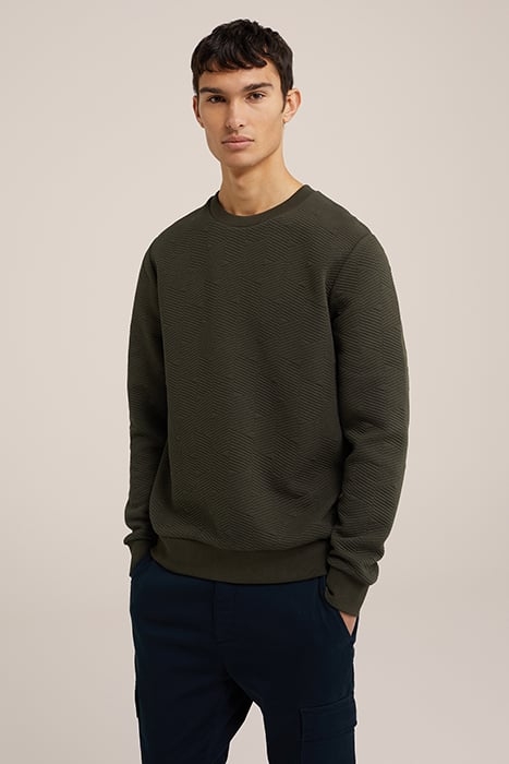 SWEATER DARK GREEN 1