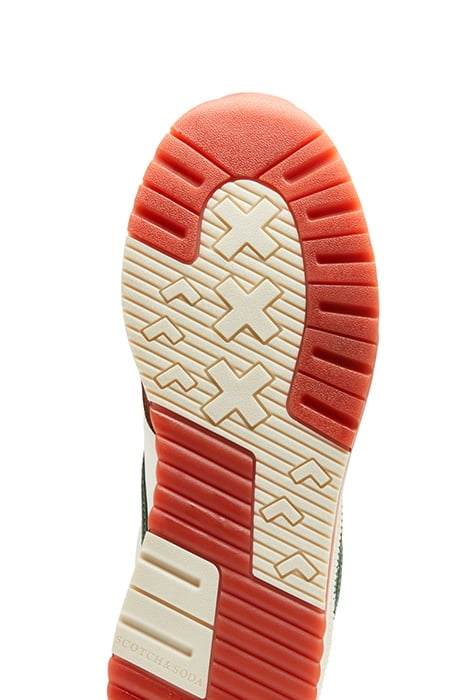 BOYS VIVEXIO SNEAKER BROWN MULTI 5