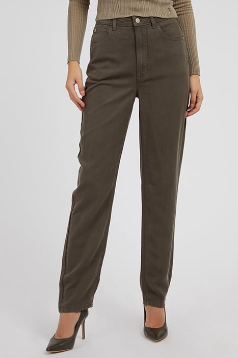 MOM JEAN ASPHALT GREEN 1