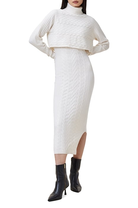 MURIEL DRESS CLOUD WHITE 1