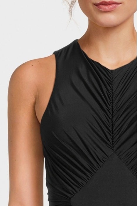 LIVVIE MAXI DRESS JET BLACK 4