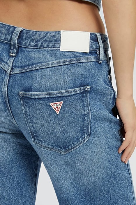 GUESS ECO MAYA PANT BUTTON MARBLE. WASH. 5