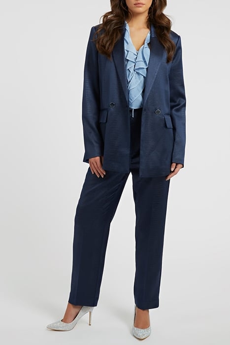 GUESS ECO ALEJANDRA PANTS BLACKENED BLUE 3