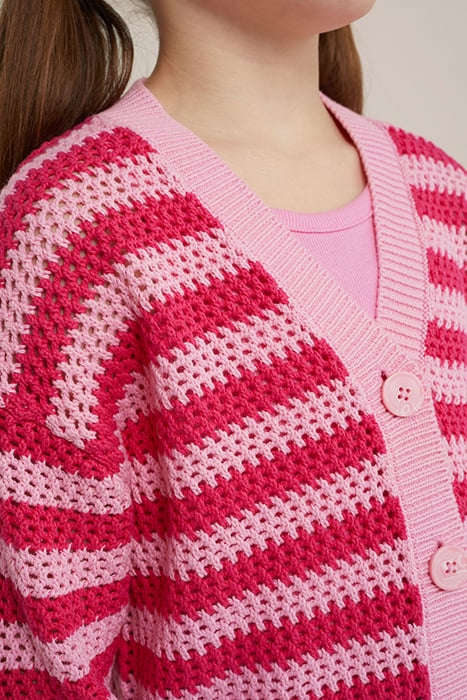KNITTED CARDIGAN PINK 5