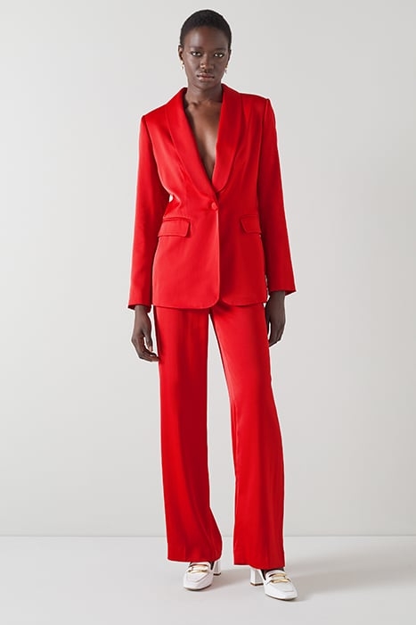 JK SEYDOUX SHAWL COLLAR CHERRY 2