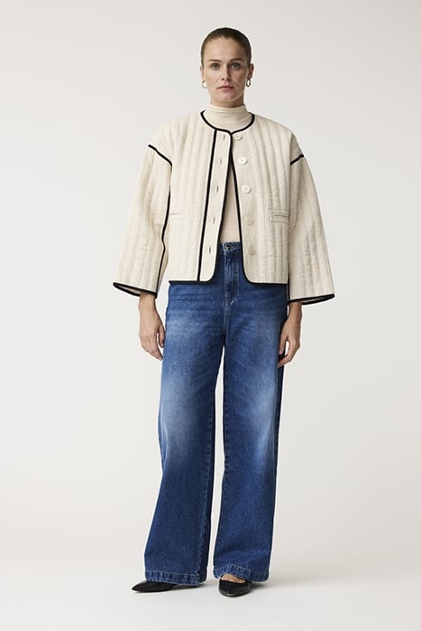 CINNAMON JACKET ECRU 2