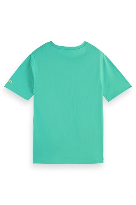 GRAPHIC COTTON JERSEY T-SHIRT SMASH MINT 5