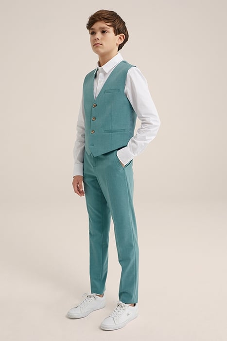 WAISTCOAT TURQUOISE 2